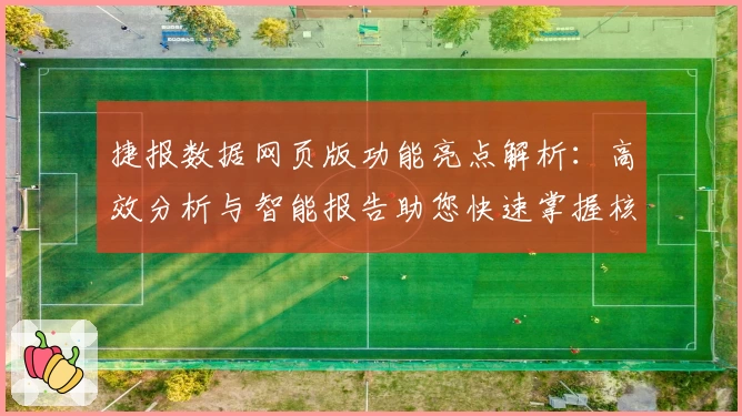 捷报数据网页版功能亮点解析：高效分析与智能报告助您快速掌握核心信息